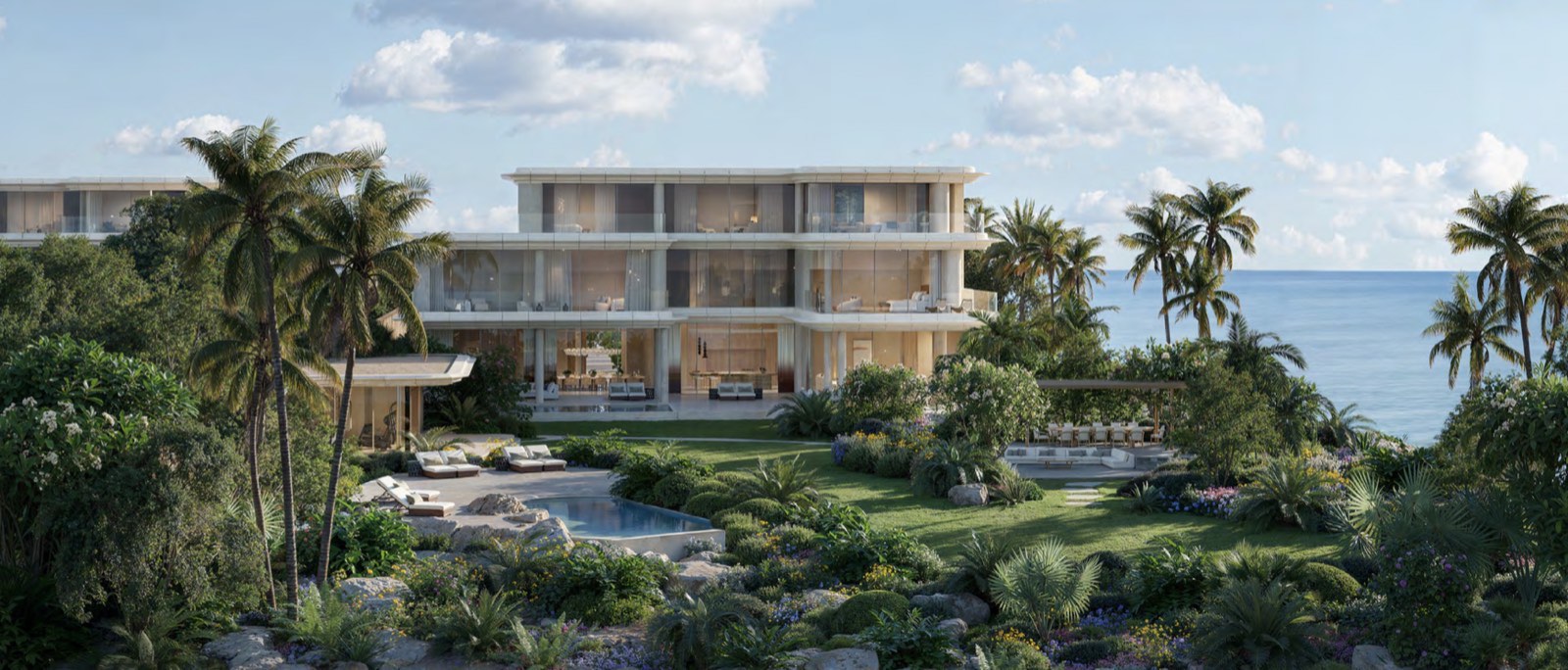 An oceanfront villa represented by Reta International